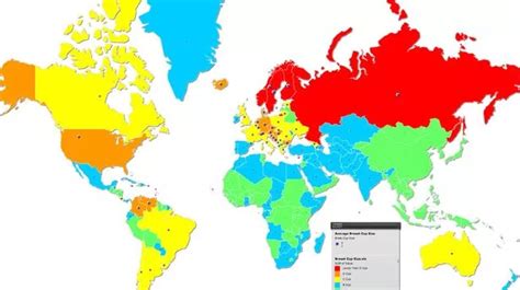 biggest boob|The countries with the largest breast sizes in the world revealed ...